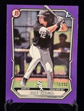 COLBY SHELTON /250 2026 1st Bowman Prospects PURPLE #BP-114 CHICAGO WHITE SOX 