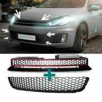 Wabengrill KüHlegrill Sport Grill Gitter Waben Passt FüR VW Golf 6 GTI GTD Umbau