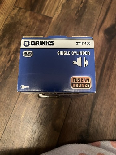 BRINKS - Transitional Single Cylinder Deadbolt - Picture 4 of 4
