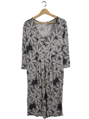 MASAI Langarmkleid Damen Kleid Gr. DE 40 hellgrau Casual-Look