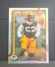 2025 Topps Chrome Football Rashan Gary Refractor #111 - Packers