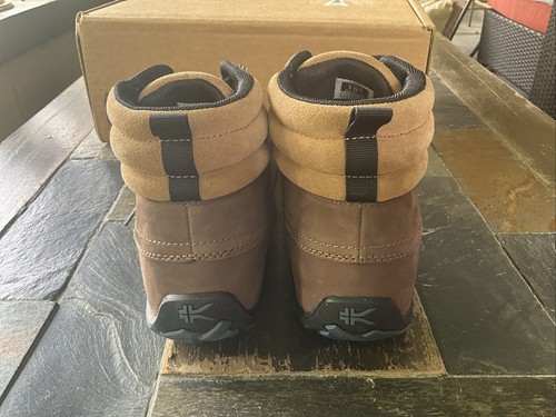 Kuru Quest Mustang Brown/Black Leather Lace-Up Outdoor Hiking Boots Woman’s 10.5 - Picture 4 of 10