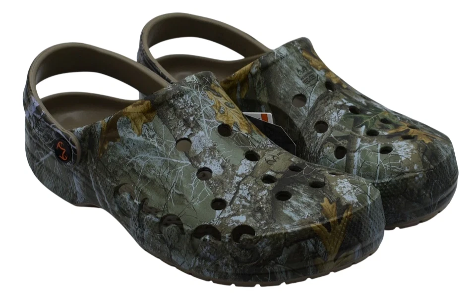 Crocs Baya Realtree APX Edge Camo Clogs Unisex M12 W14 Slip On Shoes New
Opens in a new window or ta