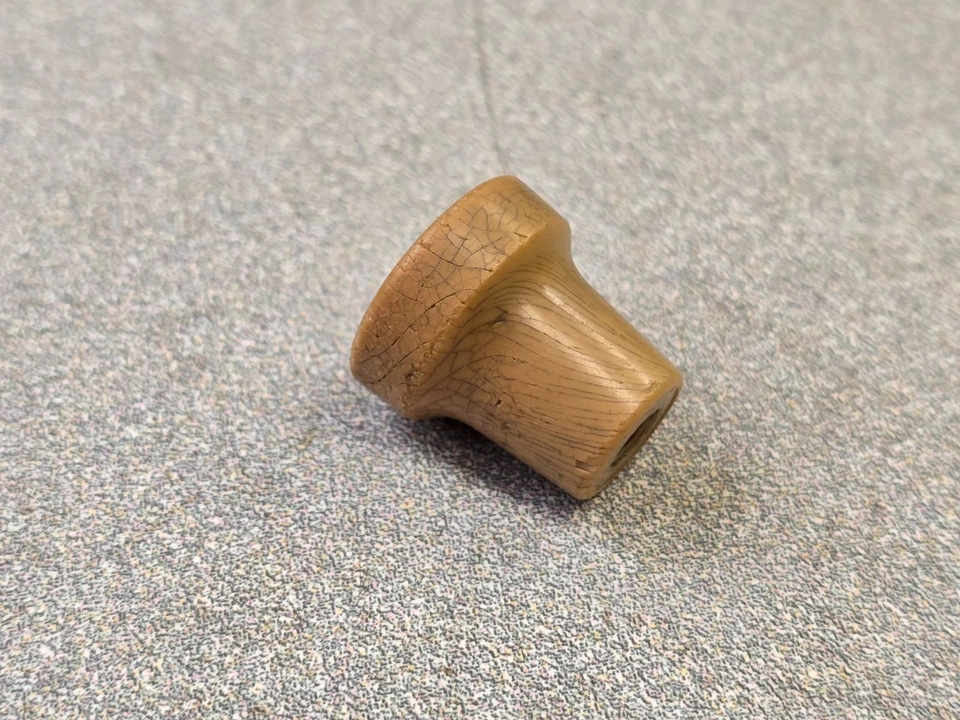 USADO ORIGINAL GENUINO PORSCHE 356 356A MARFIL INTERRUPTOR PERILLA Foto 2 de 4