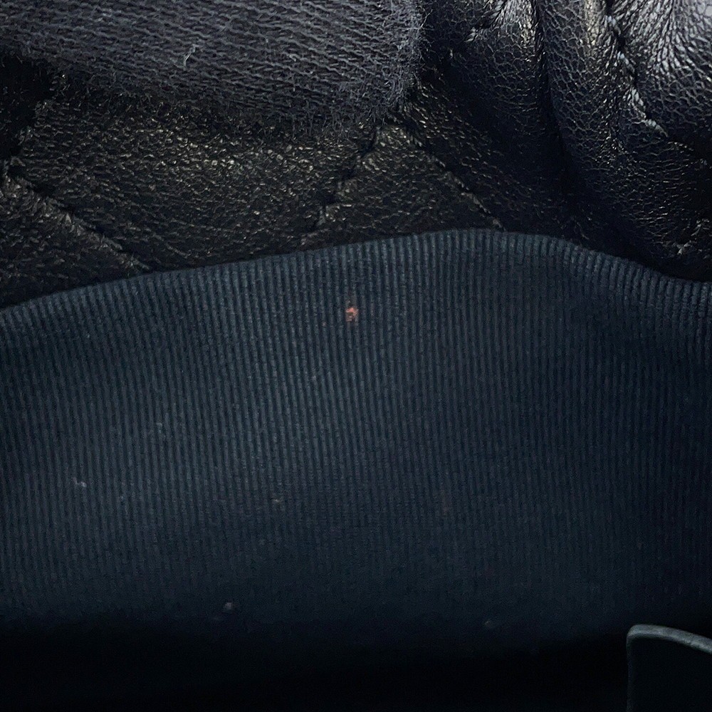 CHANEL Matelasse Drawstring BagChainShoulder Lamb… - image 10