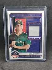 2023 Panini USA Baseball Stars And Stripes U-18 Baseball World  Nicolas Hawkins