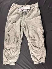 NEW USGI Primaloft ECWCS Level 7 Pants Cold Weather Trousers Gray Large Regular