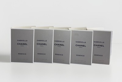 5 X GABRIELLE CHANEL Essence Eau de Parfum EDP Sample Spray 1.5ml FRESH