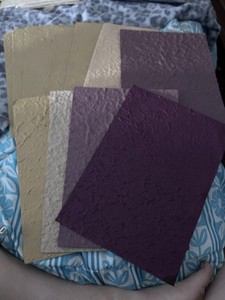 Handmade Textured Paper Sheets Thick Rough Mulberry for Crafts