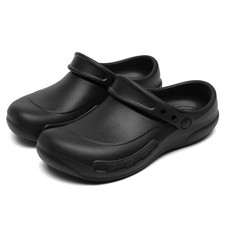 Chef Shoes Unisex Non Slip Closed Toe Clogs Nursing Clogs for Women Kitchen S...
