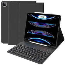 for iPad Air 13 inch Case with Keyboard(M2/M3), Folio Magnetic Detachable Sta...