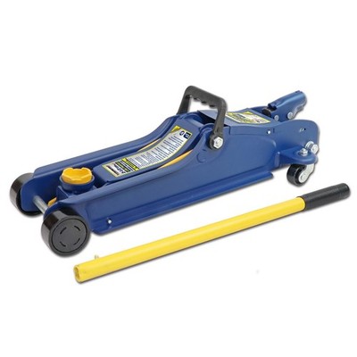 2.5-Ton Hydraulic Trolley Jack - Low Profile, Heavy-Duty Steel