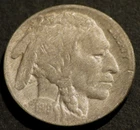 1919 D Buffalo Nickel Semi-Key Date Horn Details Holo-Restored Five 5c Coin E222