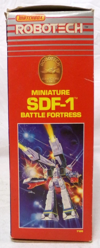 Vintage 1985 Matchbox Robotech Collector Series Miniatura SDF-1 Battle Fortress - Imagem 4 de 4