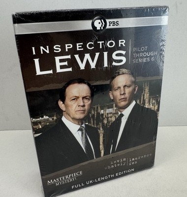 NEW SEALED Inspector Lewis: Pilot Through Series 6 (DVD, Full UK-Length Edition)