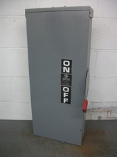 GE DISCONNECT TYPE 3R TH3364R 200AMP 600VOLT 3POLE FUSIBLE REFURB