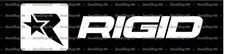 Rigid Industri -Auto 4x4 Off-Road Lights- Car Vinyl Die-Cut Peel N' Stick Decals