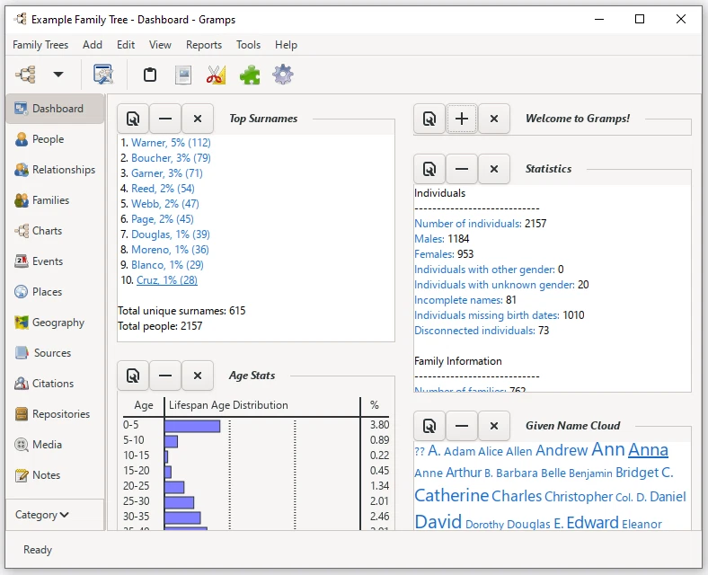 Gramps - Family Tree Generator Creator Software, Genealogy Maker Software - Image 4 of 4