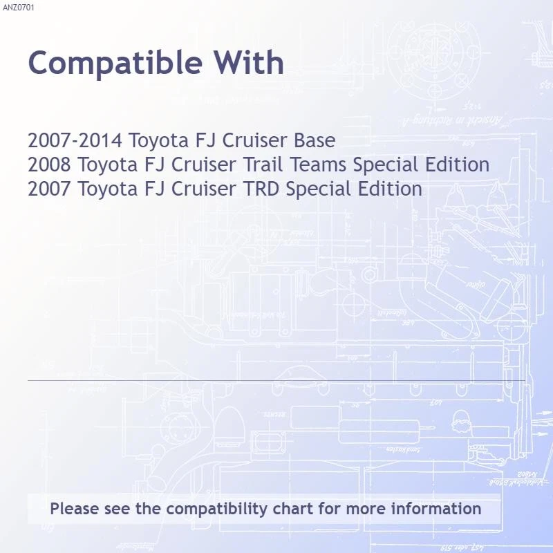 Conjunto de luces traseras de lente de humo cromadas para Toyota FJ Cruiser 2007-2014 Foto 3 de 3