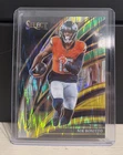 2025 Panini Select Football Green and Yellow Shock Nik Bonitto #212