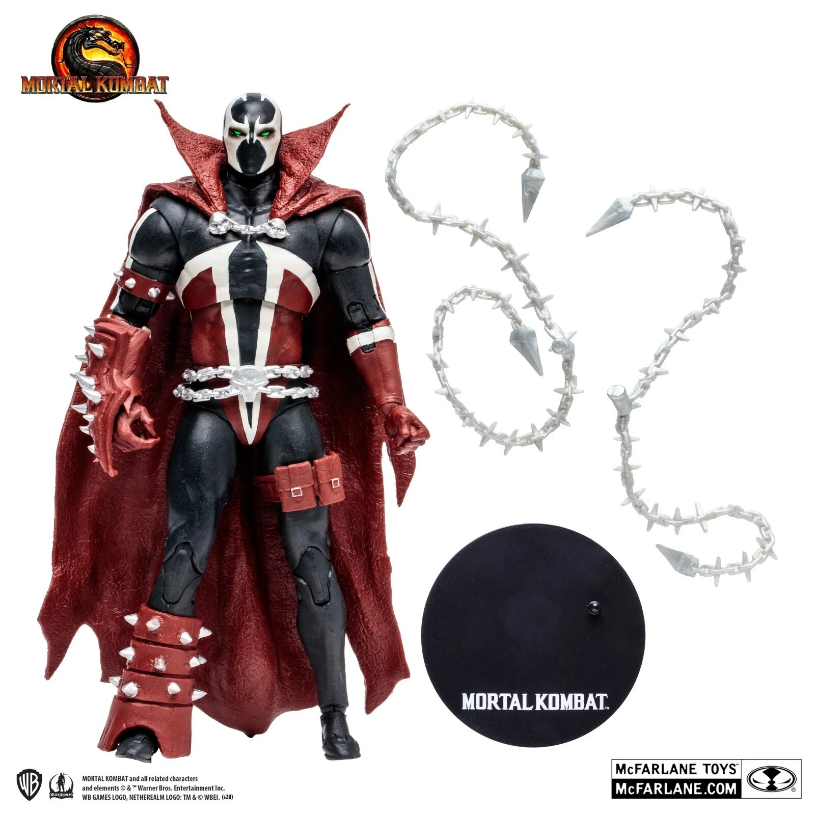 McFarlane Mortal Kombat 11 Shadow of Spawn 7 Inch Action Figure