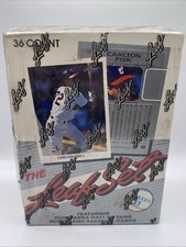 1990 Leaf Series 2 MLB Baseball Hobby Box Factory Sealed 36 Packs