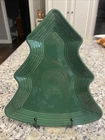 FIESTA Christmas Tree Plate JADE HOLIDAY cookie 10" Tray New