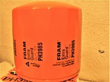 Extra Guard Fram Oil Filter PH3985, New Old Stock, unused in shelf worn box