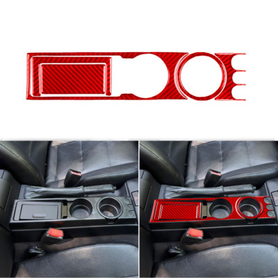 For BMW 3 Series E36 94-96 Real Carbon Fiber Central Control Cup Set Trim 5X