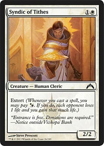 4x Syndic of Tithes M-NM - Gatecrash - SPARROW MAGIC - C mtg - Picture 1 of 1