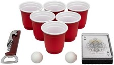 Mini Beer Pong Game Set Drinking Game For Stag & Hen Parties Xmas Holidays