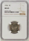 1956-P Jefferson Nickel — photo from another recent sale