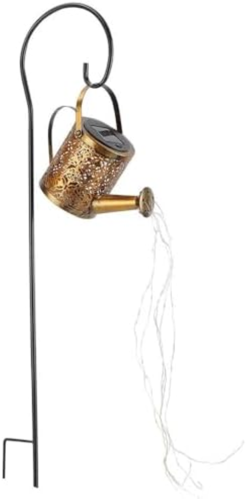 ARROSY - Faro solare a LED decorativo a forma di annaffiatoio da piantare H78 cm