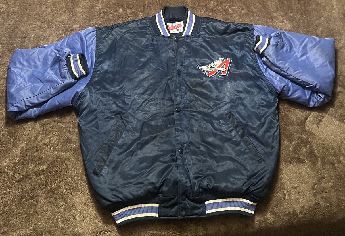 Anaheim Angels ジャケット Vtg. Majestic Anaheim Los Angeles Angels World Series 2002