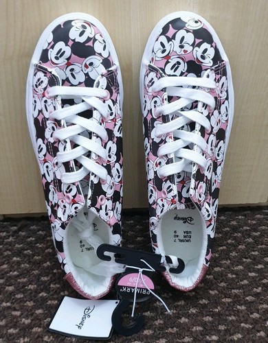 Dianey Mickey Mouse Rosa Cómodos Zapatos de Encaje Informal Tenis Para  Mujer primark | eBay