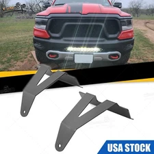 Behind Grille 22" Light Bar Mount Bracket For Dodge RAM 1500 2WD/4WD 2019-2024