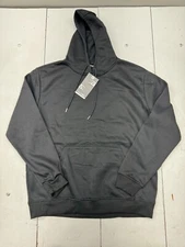 J. Come Solid Black Pullover Hoodie Mens Size 2Xl