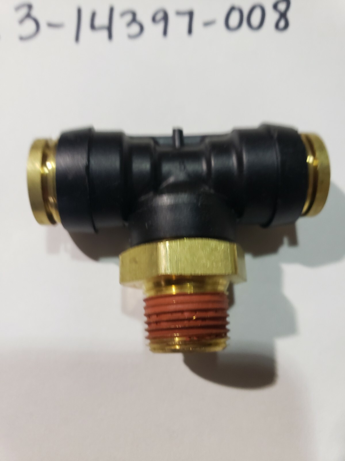 Freightliner 2314397008 Tee Air Line Fitting 38 MPT, 50NT, 50NT eBay