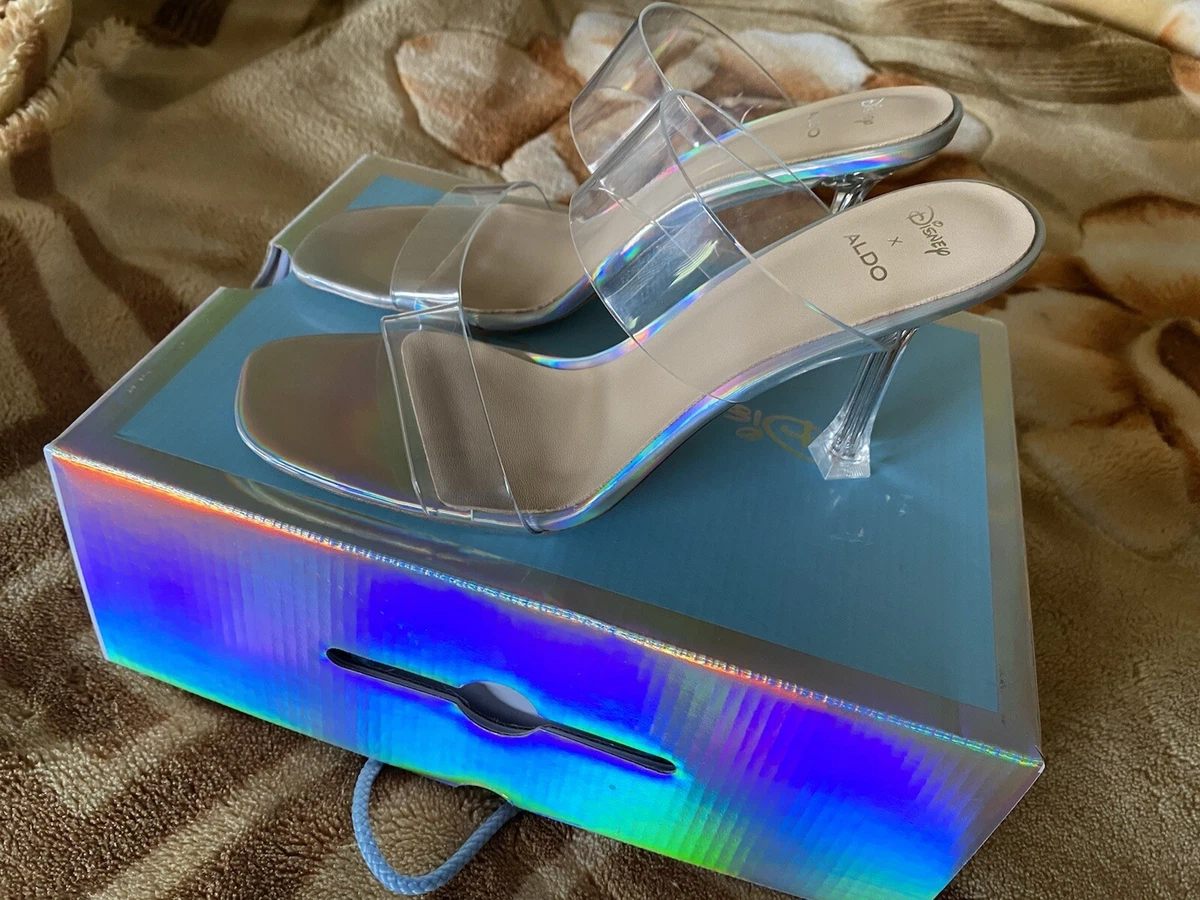 Disney Aldo Cindrella s Step Sisters Clear Shoes eBay