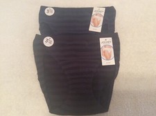 2 Jockey  MATTE  SHINE" Hi-Cut Panty - Size 5, style 001306 BNWT