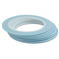 Mix 6Rolls High Temperature Vinyl Fine Line Fineline Masking Tape Automotive ...