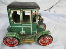 tin  toy car Vintage  Lever Pull Friction   1950's  Japan by Modern Toys used