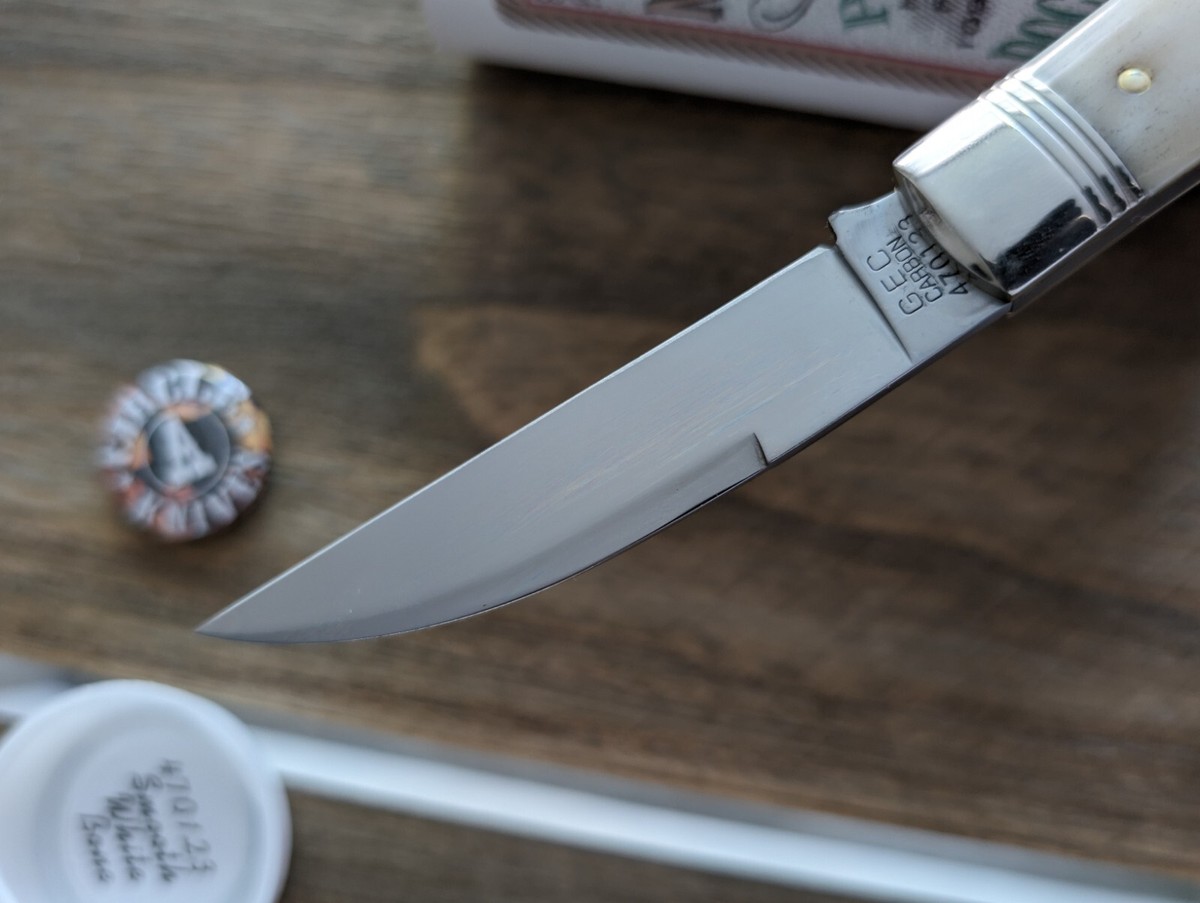 GEC Great Eastern Cutlery #47 Northfield Viper 470123 Smooth White 