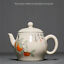 thumbnail 6  - Tea Sets Tea Cup Teapot Tea Tray Luxury Hand-painted Persimmon Ceramic Tea Set