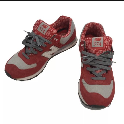 New Balance 574 Mens Sz 10 ML574LCM Red 