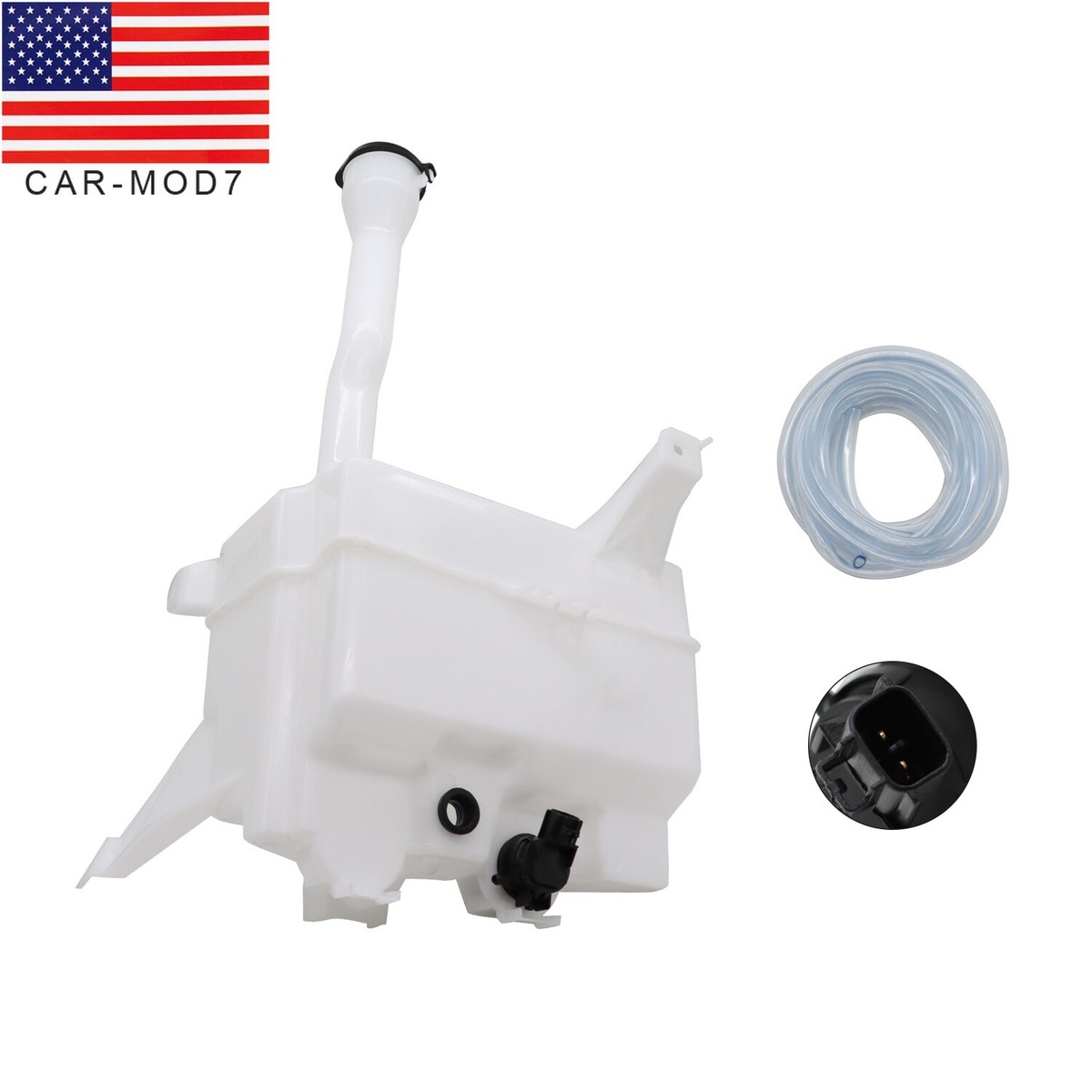 Washer Reservoir For 2012-2017 Toyota Camry With Cap Pump And Washer Reservoir For 2012-2017 Toyota Camry With Cap Pump And