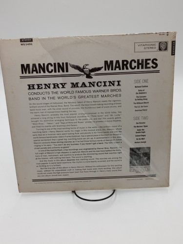 BOXDG37 Henry Mancini - mancini Marches LP, Album, Warner Bros. Records - Picture 8 of 8
