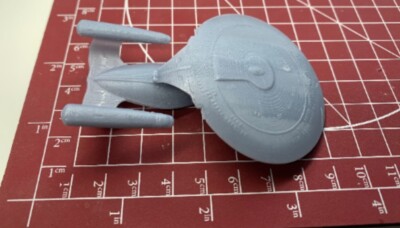 Federation Galaxy Class Miniatur 