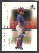 2001 SP Game Used Edition Baseball - #17 - Ivan Rodriguez - Texas Rangers