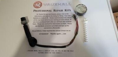 VAUXHALL / OPEL Astra H MK5 Rear Door - Wiring harness Repair kit -EXACT MATCHED